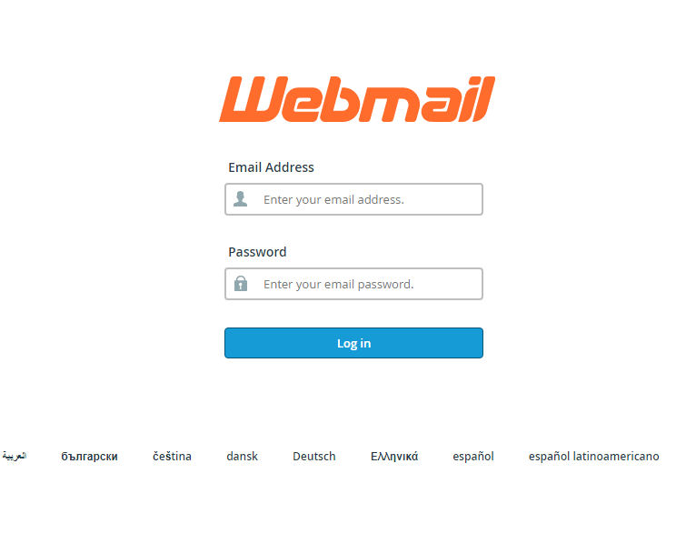 Domain Webmail Access